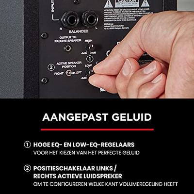 M-Audio BX4 actieve studiomonitor (set van 2) - thumbnail