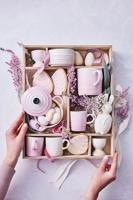 LE CREUSET - Vancouver - Espressokopje Shell Pink 0,10l - thumbnail