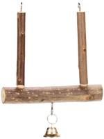 TRIXIE TRAPEZESCHOMMEL MET BEL SCHORSHOUT 12X15 CM 4 ST - thumbnail