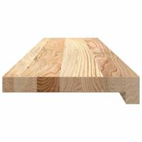 Vensterbanken 2 st onbehandeld 90x20x2 cm massief eikenhout - thumbnail