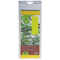 GELE VANGPLATEN | 10cm x 25xm - 10 stuks - thumbnail