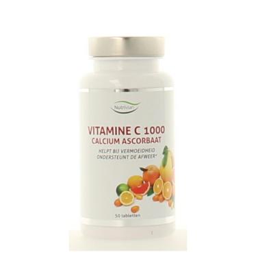 Nutrivian Vitamine C 1000 Calcium Ascorbaat Tabletten