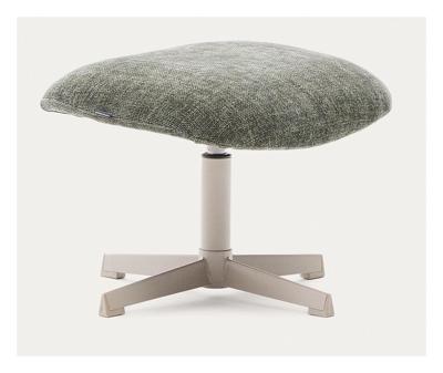 Kave Home Draaibare Hocker 'Teryl' Chenille, kleur Donkergroen