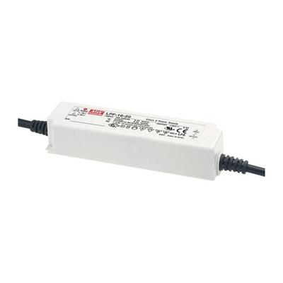 MEAN WELL LPF-16-20 LED-driver, LED-transformator Constante spanning, Constante stroomsterkte 16 W 0.8 A 11 - 20 V/DC Niet dimbaar, PFC-schakeling,