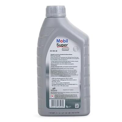 Motoroliecontainer - MOBIL - S3000 5W30 XE - 1 L - 4 seizoenen