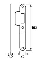 SLUITPLAAT ROND 7425158172ER - thumbnail