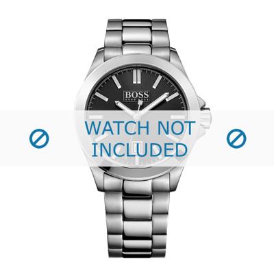 Hugo Boss horlogeband HB-274-1-14-2828 / HB1513300 / 650602828 Staal Zilver Hugo Boss horlogeband HB-274-1-14-2828 / HB1513300 / 650602828 Staal Zilver