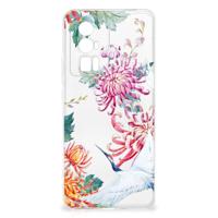 Xiaomi Poco F5 Pro | TPU Hoesje | Bird Flowers - thumbnail