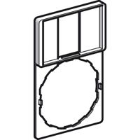 Schneider Electric ZBZ33 ZBZ33 Schilddrager (l x b) 50 mm x 30 mm Zonder markering 1 stuk(s) - thumbnail