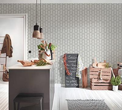 Architects Paper Jungle Chic grijs behang | 377076 - thumbnail