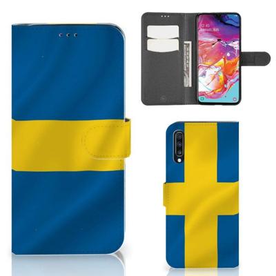 Samsung Galaxy A70 | Bookstyle Case | Zweden Samsung Galaxy A70 | Bookstyle Case | Zweden