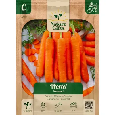 Wortel nantaise 2 per 10m