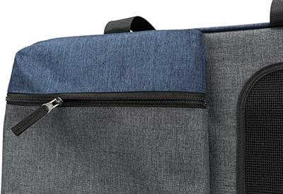 TRIXIE HONDENTAS RUGZAK TARA 2 IN 1 GRIJS / BLAUW 50X25X38 CM TRIXIE HONDENTAS RUGZAK TARA 2 IN 1 GRIJS / BLAUW 50X25X38 CM