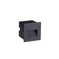 Lyora Vierkante inbouwlampPolka zwart - 9030757 - thumbnail