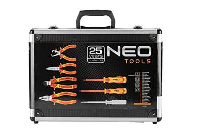 Enzo Neo gereedschapset 7 delig 1000v in koffer - 6460200 Enzo Neo gereedschapset 7 delig 1000v in koffer - 6460200