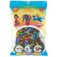 Hama midi strijkkralenmix - transparant (201-53), 3000st. - thumbnail