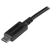 Kabel USB A naar USB C Startech USB31AC1M Zwart - thumbnail