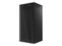 Lanberg WF01-6627-10B rack 27U Wandrek Zwart - thumbnail