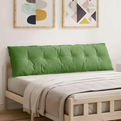 Rugkussen Lichtgroen 180 x 50 cm Cordstof