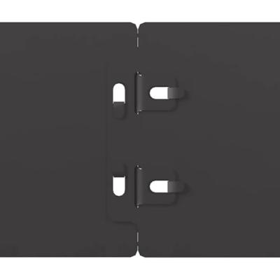 Gazonranden 10 st 10x103 cm koudgewalst staal zwart - thumbnail