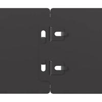 Gazonranden 10 st 10x103 cm koudgewalst staal zwart - thumbnail