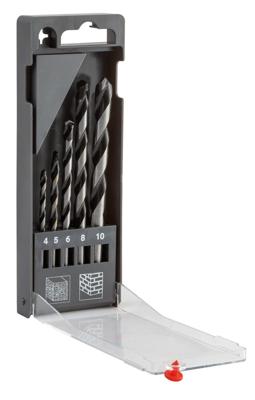 Bahco Borenset voor beton | hardmetalen punt - 5-delig - 4643-PB Bahco Borenset voor beton | hardmetalen punt - 5-delig - 4643-PB