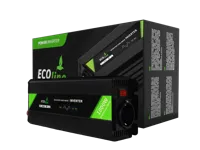 EcoLine 24V naar 230V Omvormer - 1000W Continu / 2000W Piek - Gemodificeerde Sinusgolf - Auto Omvormer voor Camper en Caravan - thumbnail