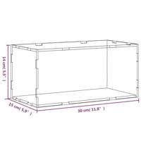 Vitrine transparant 30x15x14 cm acryl - thumbnail