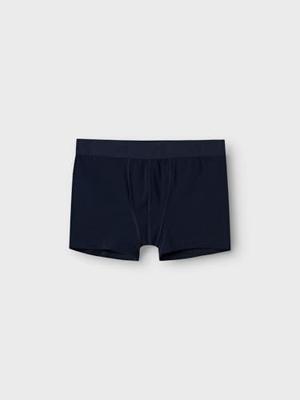 Name-it 3-pak jongens boxershorts - &apos;&apos;Dark Denim Football&apos;&apos; - Voetbalk jongens onderbroeken blauw
