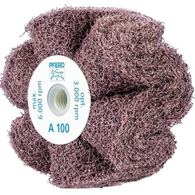 PFERD TOOLS 44642201 Polinox vliesslijpwiel PNG Ø 100 x 50 mm schroefdraad M14 A 100 voor fijnslijpen & finish 100 mm 5 stuk(s)