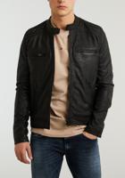 Zip jacket sheep double dyed oily - thumbnail