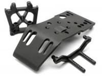 Skid plate/body mount/shock tower set - thumbnail