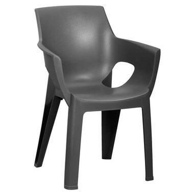 Hartman stapelstoel Ivy - antraciet - 85x60x53 cm