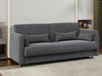 Uitklapbare zetel CONCEPTION PRO 2 plaatsen grafiet stof - thumbnail