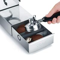 Graef CM850EU CM850EU Koffiemolen RVS, Zwart Stalen kegelmaalwerk - thumbnail