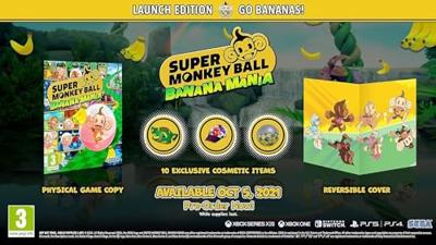 Super Monkey Ball Banana Mania - Launch Edition