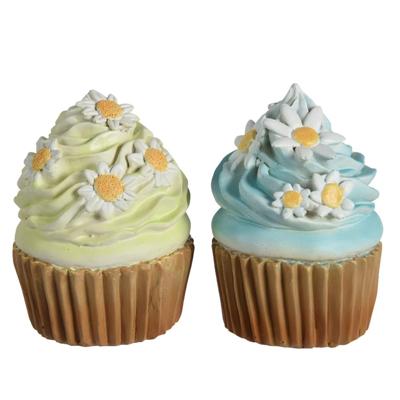 Decoris Beeld cupcakes polyresin Decoris Beeld cupcakes polyresin