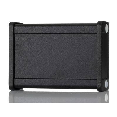 Hammond Electronics 1457C801BK Universele behuizing 80 x 59 x 30.9 Aluminium Zwart 1 stuk(s)