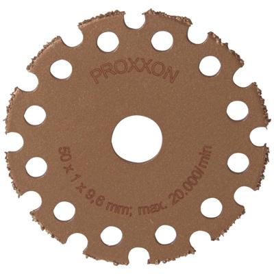 Proxxon Trennscheibe Wofram-Karbid 50x1,3x10mm für z.B. Holz+Fugenmörtel, f.LHW + LHW/A 28556 Doorslijpschijf 50 mm 1 stuk(s) Hout