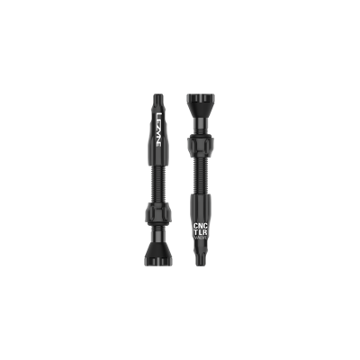 Lezyne CNC TLR Ventiel Set 44mm - Zwart Lezyne CNC TLR Ventiel Set 44mm - Zwart