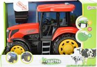 Toi-Toys Tractor groot met licht en geluid rood - thumbnail