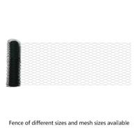 VidaXL Hexagon hek groen 0,8 x 100 m pvc - thumbnail