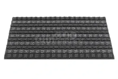 Hamat Deurmat Quadro Scrape 80x50cm Grafiet