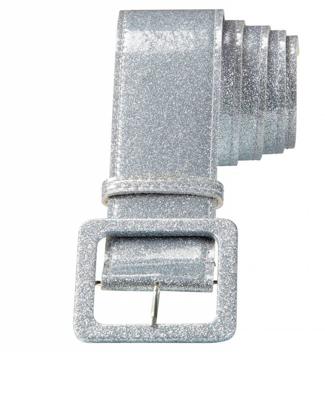 Riem zilver glitter