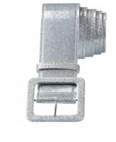 Riem zilver glitter - thumbnail