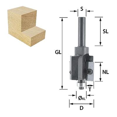 ENT Wisselmes sponningfrees HM A26mm, kolf 8mm - 7920370 - 7920370 ENT Wisselmes sponningfrees HM A26mm, kolf 8mm - 7920370 - 7920370