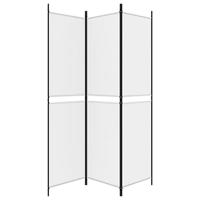 Kamerscherm met 3 panelen 150x200 cm stof wit - thumbnail