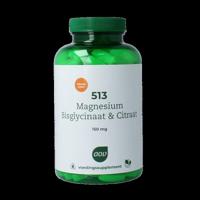 513 Magnesium bisglycinaat & citraat 150mg 180 Tabletten - thumbnail