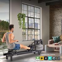 Fluid Rower Neon Pro XL Roeitrainer met 10 weerstanden - thumbnail