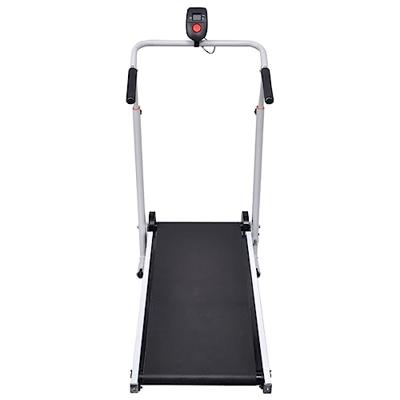 VidaXL Mini-loopband inklapbaar 93x36 cm zwart